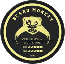 Beard Shaper Oud/Saffron Beauty MEN Beard & Mustache Beard Wax & Beardbalm Nude Beard Monkey*Betinget Tilbud