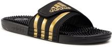Sandaler och Slip-ons adidas adissage EG6517 Core Black/Core Gold/Core Black