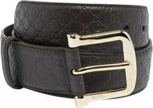 Pre -owned Microguccissima Leather Buckle Belt