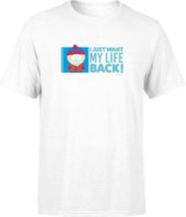 South Park I Just Want My Life Back Men's T-Shirt - White - XL - White