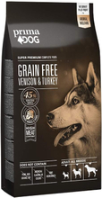 PrimaDog Adult All Breeds Sensitive Grain Free Venison & Turkey (10 kg)
