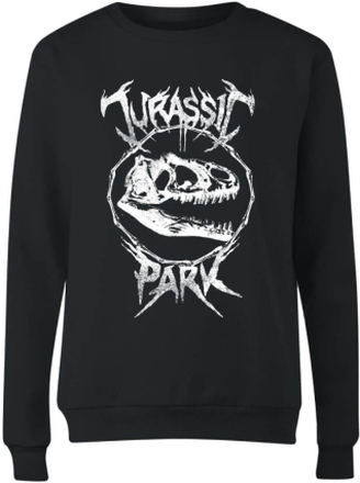 Jurassic Park T-Rex Bones Women's Sweatshirt - Black - XXL