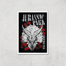 Jurassic Park Isla Nublar 93 Giclee Art Print - A4 - Print Only
