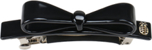 Bow Clip - Glossy Black Accessories Hair Accessories Hair Pins Black Ia Bon