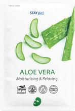 Stay Well Vegan Sheet Mask Aloe 1pcs