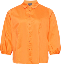 Basco Tops Shirts Long-sleeved Orange Persona By Marina Rinaldi