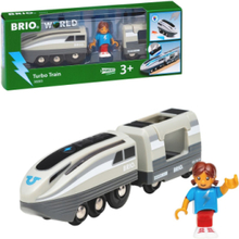 Brio 36003 Turbo Train Toys Toy Cars & Vehicles Toy Vehicles Trains Multi/patterned BRIO