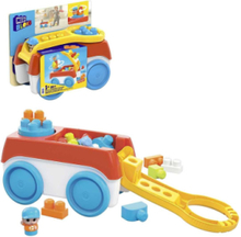 Bloks Trekkelek Toys Baby Toys Pull Along Toys Multi/mønstret MEGA Bloks*Betinget Tilbud