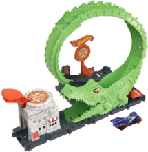 City Gator Loop Attack, Playset Toys Toy Cars & Vehicles Race Tracks Multi/patterned Hot Wheels