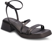 Viva Shoes Summer Shoes Platform Sandals Black Pavement