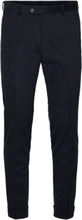Denz Turn Up Trousers Designers Trousers Formal Navy Oscar Jacobson