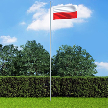 vidaXL Polens flagga 90x150 cm