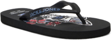 "Jfwcolour Skull Flip Flop Jnr Shoes Summer Shoes Black Jack & J S"