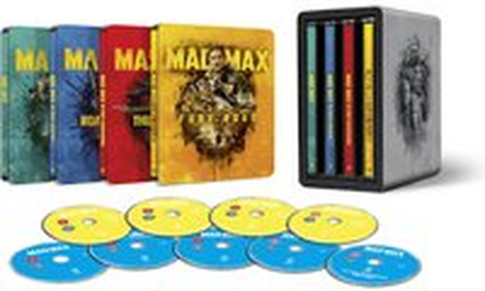 Mad Max Anthology - 4K Ultra HD Zavvi Exclusive Steelbook Collection