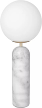 Torrano bordslampa vit marmor Globen Lightning
