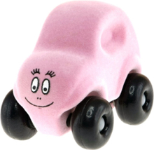 Barbapapa Rubber Car, Pink Big Toys Toy Cars & Vehicles Toy Cars Rosa Barbo Toys*Betinget Tilbud