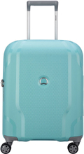 Clavel hård kabinväska, 4 hjul, 55 cm, Blå