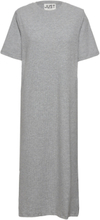Noble Midi Dress Mel Maxiklänning Festklänning Grey Just Female