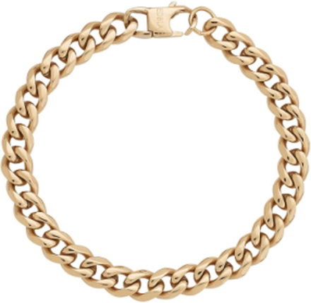 Clark Chain Bracelet Gold Accessories Jewellery Bracelets Chain Bracelets Gull Edblad*Betinget Tilbud