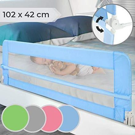 Børne sengehest blå 102cm
