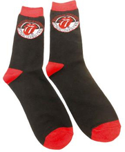 The Rolling Stones: Unisex Ankle Socks/Established (UK Size 7 - 11)