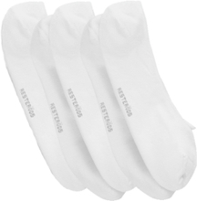 Resteröds Bamboo 5-Pack No-Show Socks White