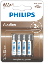 Philips Power AAA 4-pack Batterier AAA