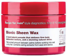 Recipe for men Bionic Sheen Wax 80ml