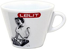 PL302 Lelit- confezione 6 tazzine cappuccino 190 cl. + piattini in porcellana
