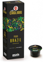 100 Capsule Caffitaly System Caffè Monorigine Brasile Cagliari Brazil 100% arabica