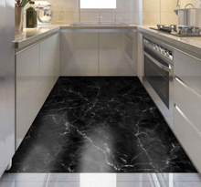 Keuken zwart marmeren keukenvloer