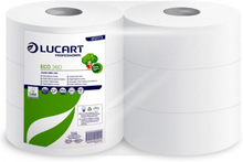 Confezione 6 rotoli di carta igienica Jumbo Eco Lucart