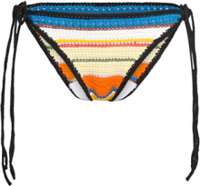 Crochet Swimwear Swimwear Bikinis Bikini Bottoms Side-tie Bikinis Multi/mønstret Ganni*Betinget Tilbud
