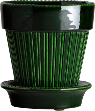Bergs Potter - Simona krukke/fat 12 cm grønn emerald