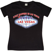 What Happens In Vegas Stays In Vegas Girly T-shirt, T-Shirt