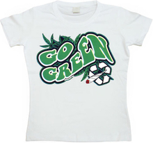 Go Green! Girly T-shirt, T-Shirt