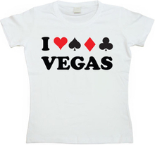 I Play Vegas Girly T-shirt, T-Shirt