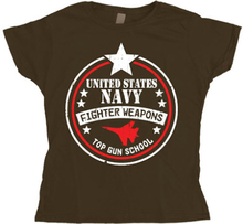 Top Gun School Vintage Girly Tee, T-Shirt