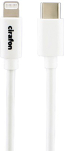 Cirafon Cm To Lightning Cable 1.2m - White - New Mfi 1.2m Hvid