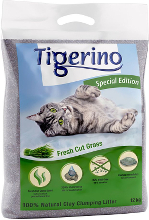 Tigerino Special Edition / Premium - Fresh Cut Grass - Doppelpack 2 x 12 kg