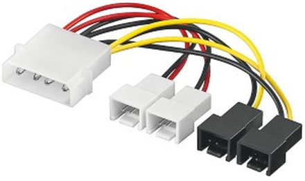 Adapterkabel för fläktar 4-pin Molex
