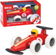 Brio® Large Pull Back Race Car Toys Toy Cars & Vehicles Toy Cars Multi/mønstret BRIO*Betinget Tilbud