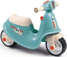 Scooter Ride-On Blue Toys Ride On Toys Multi/patterned Smoby