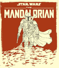 Star Wars The Mandalorian Storm Men's T-Shirt - Cream - XS