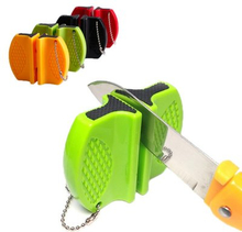 Portabel mini-knivsliper for utflukt eller kjøkken (Color: Yellow)