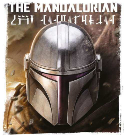Star Wars The Mandalorian Focus Men's T-Shirt - White - 3XL