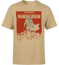 Star Wars The Mandalorian Storm Men's T-Shirt - Tan - S