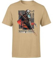 Star Wars The Mandalorian Colour Edit Men's T-Shirt - Tan - S