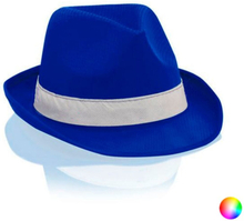 Polyester hat 143575 Blå