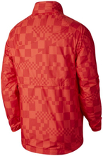 Croatia Men's Water-Repellent Football Jacket - Red